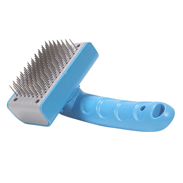 Suministros para mascotas cosas para mascotas suministros para mascotas perros peine de dientes con picos azul