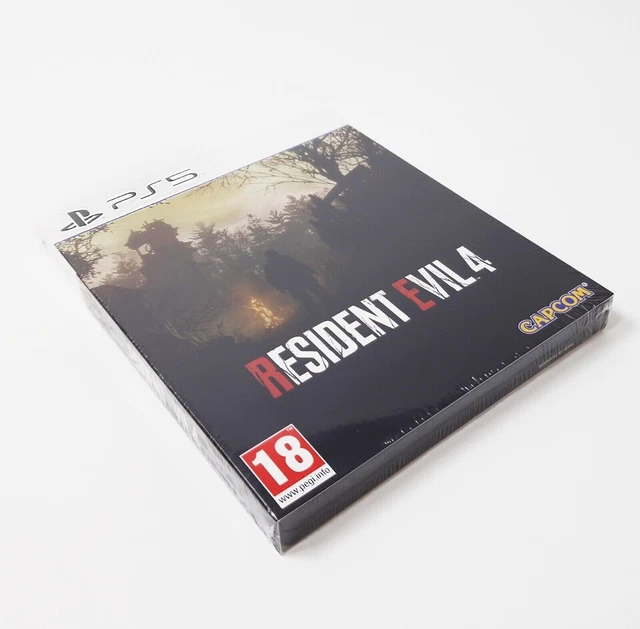 Vs Standard Resident Evil 4 Remake Gold Edition Per PS5 - Edizione Speciale Sigillata, Regione PAL, Completa Di Contenuti Extra Resident Evil Damnation
