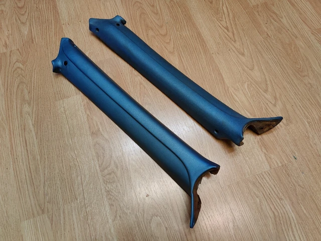1968 1969 Chevelle Wagon A Pillar Interior Trim Pads Moldings Original GM OEM 69