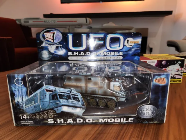 Gerry Anderson UFO SPACE 1999 SHADO Mobile Control Tank Rare MIB 2005 WOW