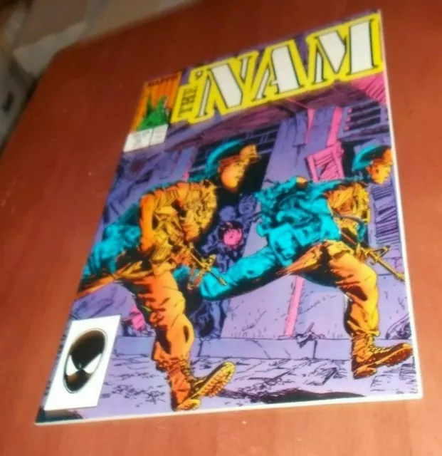 The Nam # 10 1987 Marvel War Comic Michael Golden Art Fine+