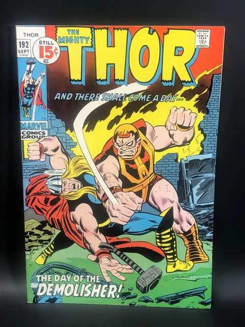 The Mighty Thor #192 Marvel Comics 1971 Stan Lee Higher Grade!!!!