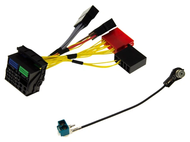 5m CD-Wechsler Kabelbaum 12-Pin - Plug & Play Kabel Für VW RNS 215 300 310