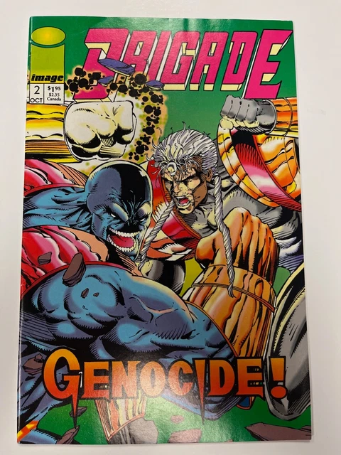 Brigade 2  Image Comics 1992  Insert Cards Intact / Liefeld Cvr