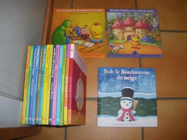 TRES BEAU LOT 17x livres enfants DRÔLE DE PETITES BÊTES, TTBE