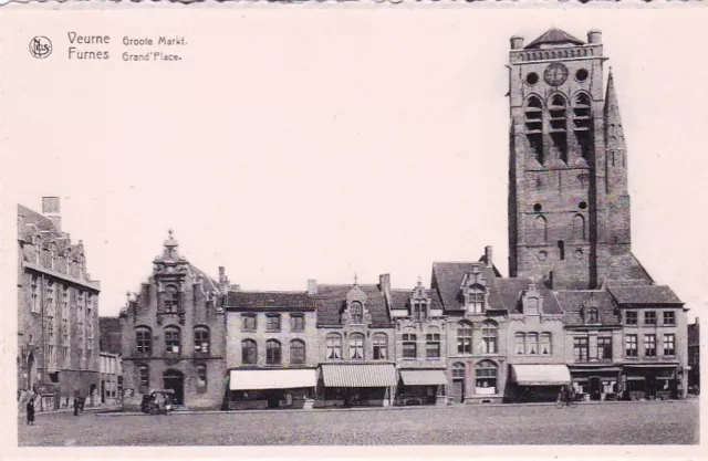 FURNES - VEURNE - grand place - grote markt