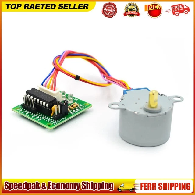 Kit Motore Passo-passo 28BYJ-48 Da 8 V Con 8 Schede Driver ULN2003 Per Arduino – Controllo Preciso, LED Di Stato, Compatibile Con Sviluppo UNO