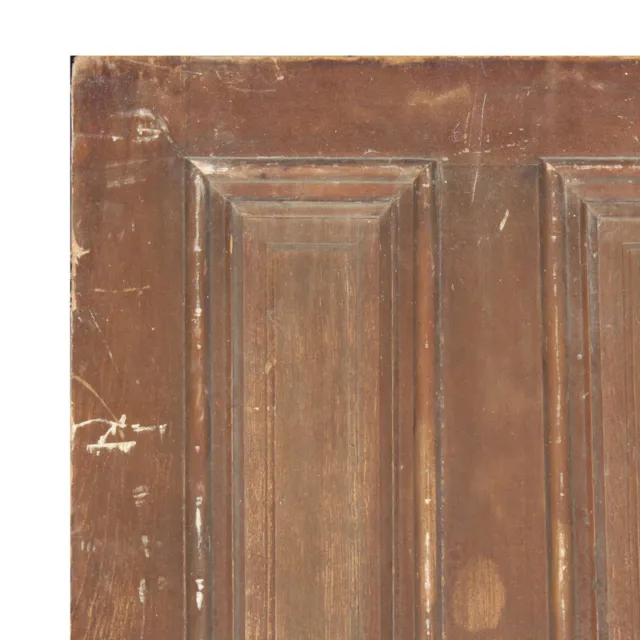 Reclaimed 34” Antique Solid Wood Door, Late 1800's, NED1900 3