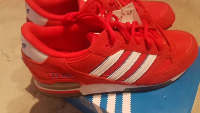 Adidas ZX 750 Originals *ID7597* rot-weiss Gr. 45 1/3 NEU OVP TOPRARITÄT