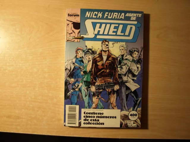 Nick Furia Agente De Shield - Tomo Conteniendo Cinco Núm. De Esta Colección -