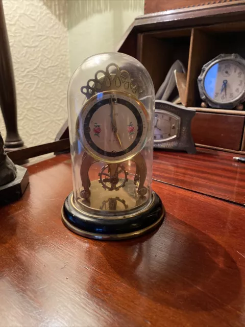 SCHATZ 59 EIGHT DAY MANTEL CLOCK - In Working Order