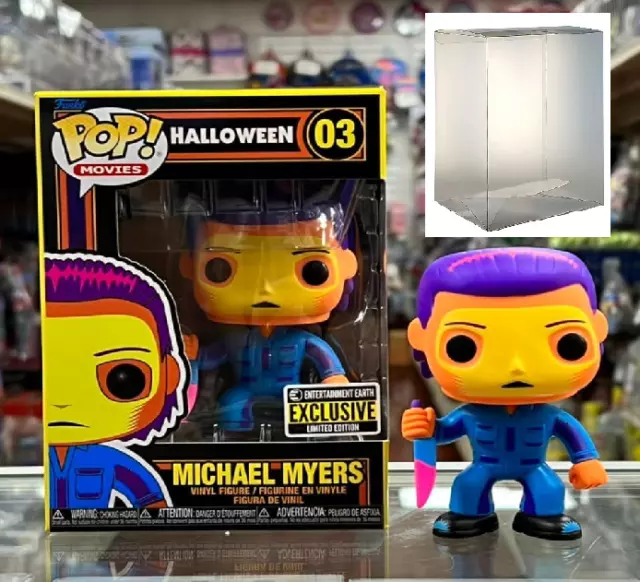 Funko Pop! Halloween Michael Myers Black Light Vinyl Figure - EE Exclusive