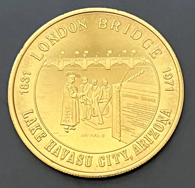 London Bridge Rotary Club Lake Havasu City Arizona AZ Token