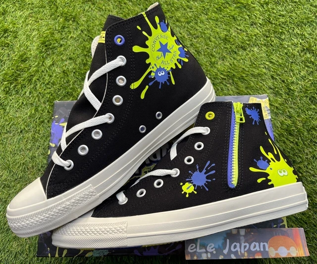 靴 Splatoon Converse All Star Hi Black 23.5 ALL STAR Z HI / Splatoon3 / オールスター Z HI ／ スプラ