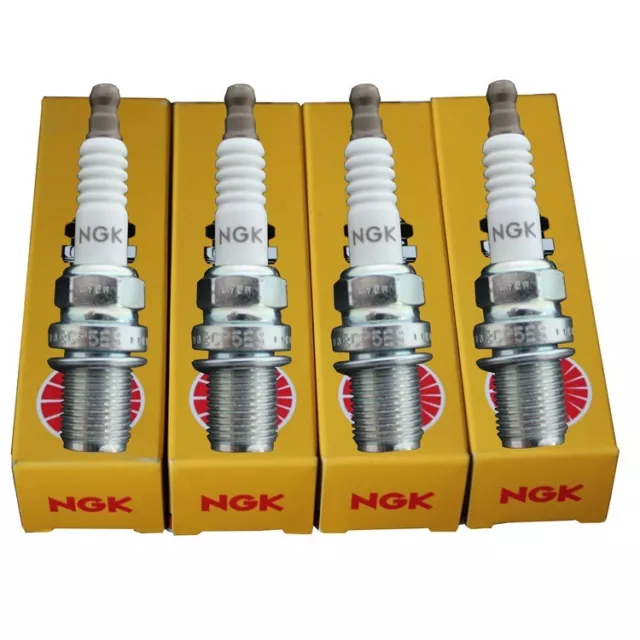 4 NGK Bougies D'Allumage IKR9J8 pour Abarth 500 Alfa Romeo Mito Fiat Bravo II