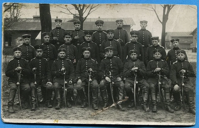 CPA PHOTO: German Soldiers of an Artillery Regiment / War 14-18