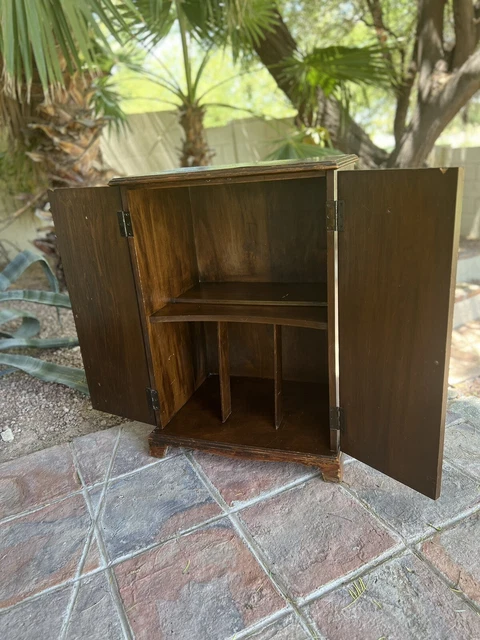 Antique Record Cabinet