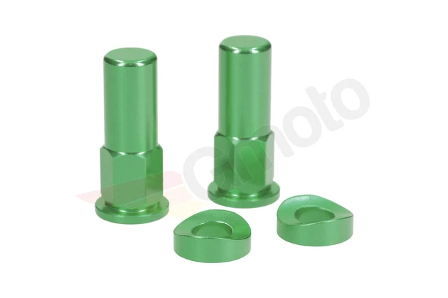 Viti ruota dado ruota moto accel verde