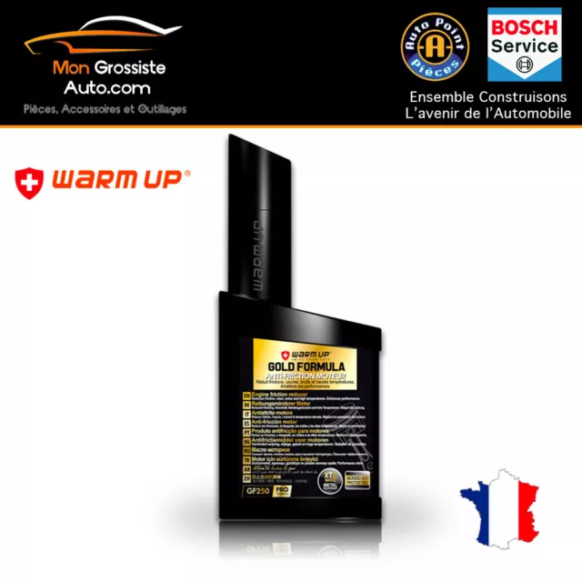 WARM UP GOLD FORMULA Anti-frictions moteur, boîte, direction, pont, graisse