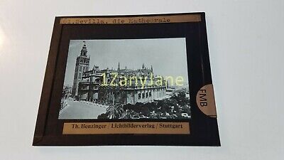 FMB Glass Magic Lantern Slide Photo CATHEDRAL OF SEVILLE