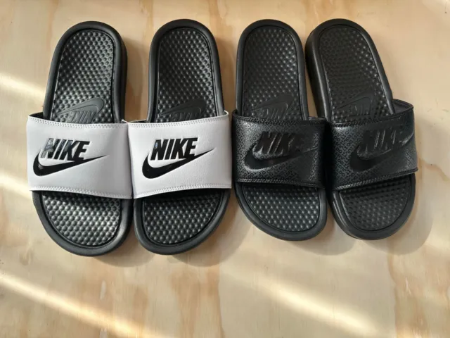 NEW Nike Mens Benassi JDI Slippers Slide Sandals Shoes 343880