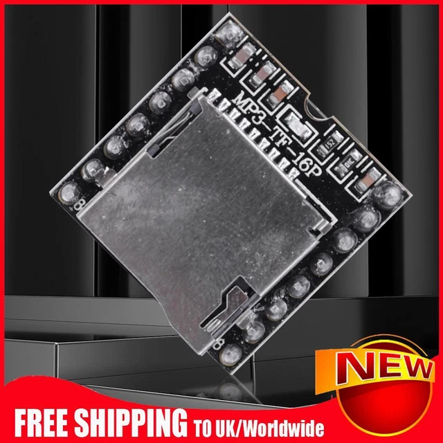 Modulo MP3 BY8001-16P Per Arduino – Lettore Audio Con Micro SD E U-Disk - Foto 4