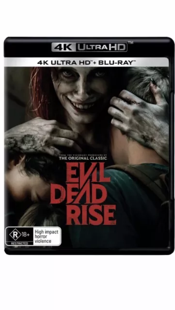 Evil Dead Rise (2023) (4K UHD + Blu-ray + Digital Code) (Uncut, Region  Free 4K UHD / Blu-ray, Premium Slipcase Packaging