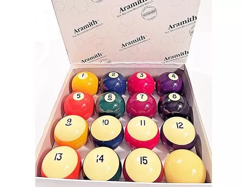 New Aramith Crown Standard Pool Balls Belgian Free Shipping Free Rule Book 