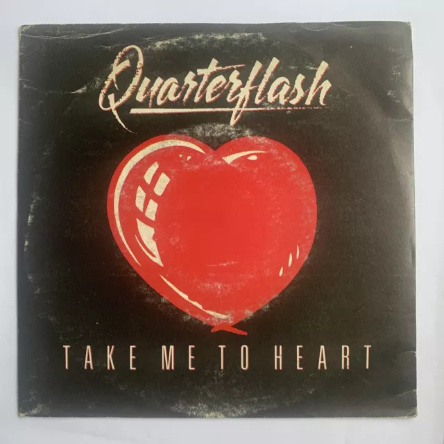 Quarterflash ‎Take Me To Heart 1983 45 Giri Nuovo
