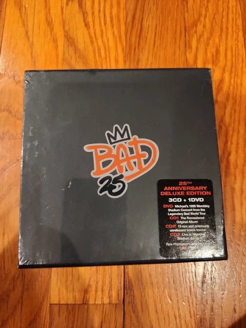 MICHAEL JACKSON BAD 25th Anniversary Deluxe Edition (3 CD + 1 DVD