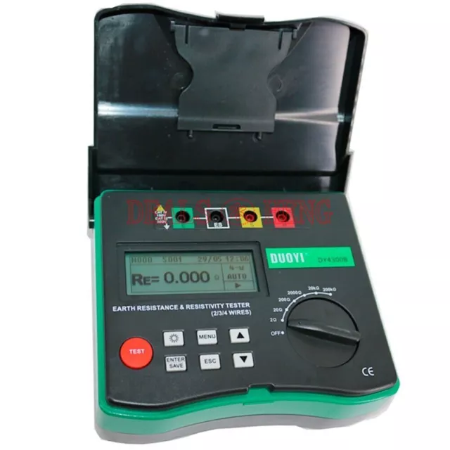 Nuovo 1 pz tester resistenza terra 4 terminali DY4300B 400~500 Hz