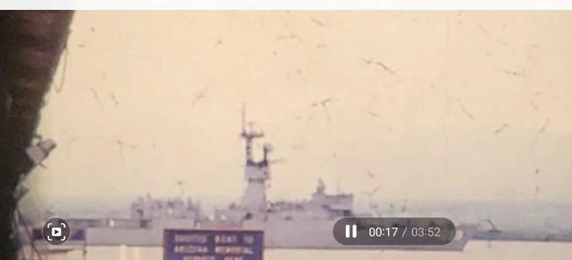 Video casero 1970 8 mm Hawaii Pearl Harbor USS Arizona USS Barbey IAO parque de agujas