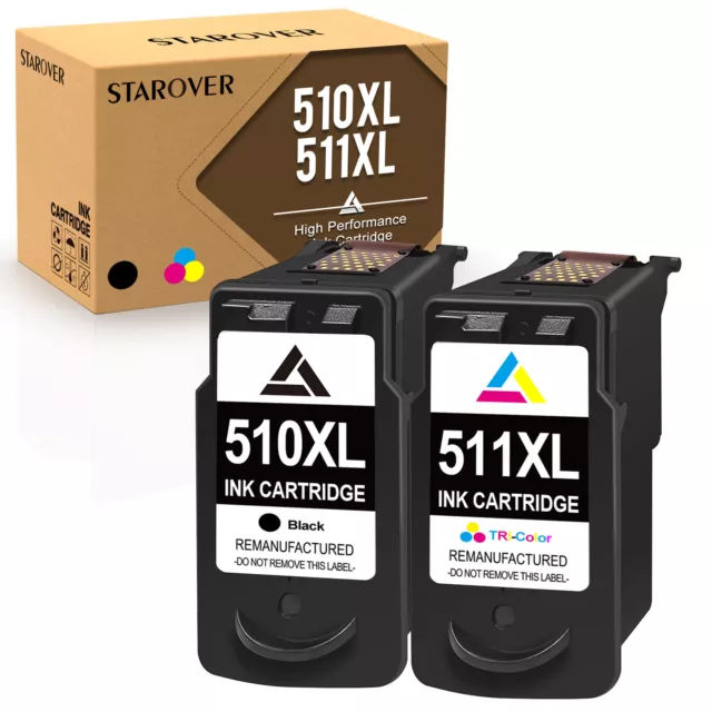 1-3 XL Patronen für Canon PG-510 CL-511 PIXMA MP270 MP280 MP495 MX320 MP490