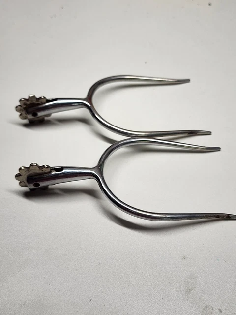 Vintage Pair Clip On Spurs, Western, Cowboy, Eastern Tiawan