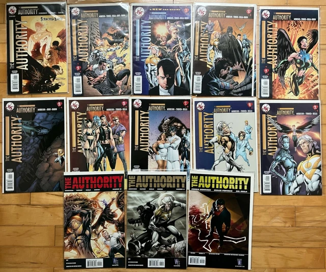 The Authority Vol.3 Lot 0 1 2 3 4 5 6 7 8 9 10 11 13 Scorched Earth 2003