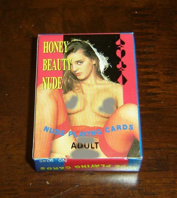 54 VINTAGE 70S NUDE WOMEN MODELS MINIATURE MINI PLAYING CARDS HONG KONG
