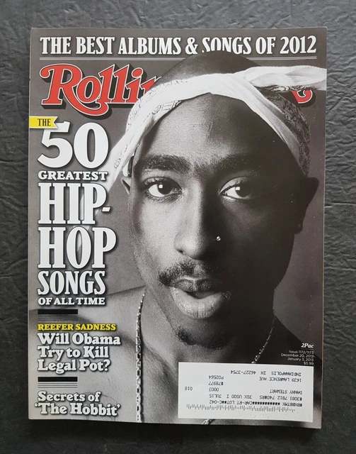 Rolling Stone Magazine Issue 1172/1173 2013 Tupac 50 Greatest Hip-Hop Songs Rolling Stone Magazine Issue 1172/1173 2013 Tupac 50 Greatest Hip-Hop Songs
