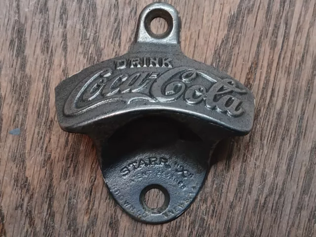 Vintage Coca Cola STARR "X"  Brown Co. Bottle Opener (# 11 - 1954)