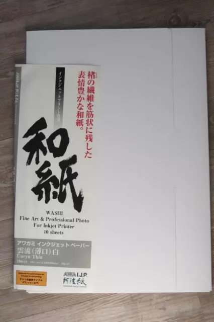 Awagami AIP Unryu Thin 55g Japanisches Fine Art Papier