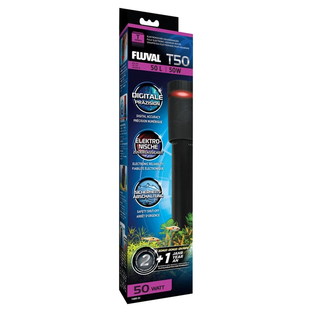 Calentador de acuario Fluval T50, PVP 29,99 EUR, NUEVO