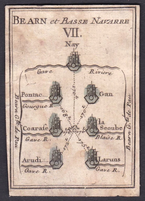 Béarn Nieder-Navarra France playing card carte a jouer Spielkarte cartes cards