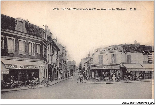 CAR-AAIP11-94-1007 - VILLIERS SUR MARNE - Rue de la station - Cafes