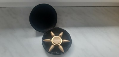 Karneval Wurfmaterial Restposten 100 x Fidget Finger Spinner Metallic Maxi-Set 