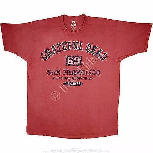 Grateful Dead San Francisco 69 Rock Music Sf Concert Classic Men T Shirt M-6Xl