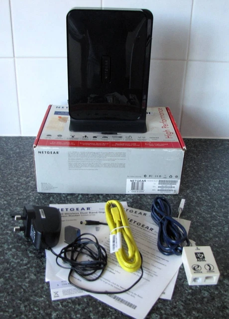 Netgear N600 Wireless Dual Band Gigabit DSL Modem Router