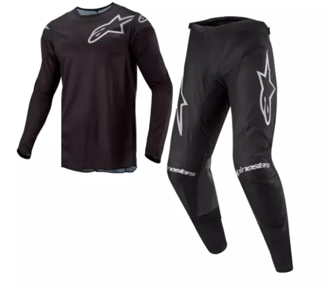 2024 Alpinestars RACER graphitschwarz Motocross Getriebe Erwachsene