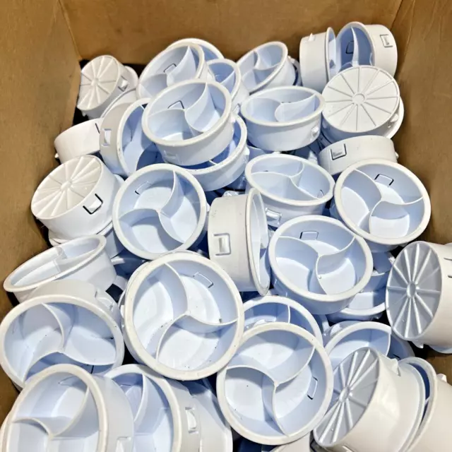 Erdie 3" Twist-n-Pull Mailing Tube End Caps (Lot of 168 Caps) (Dirty)