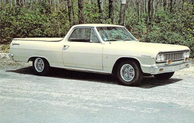 1964 Chevrolet EL CAMINO Roaring 20 Auto postcard K2