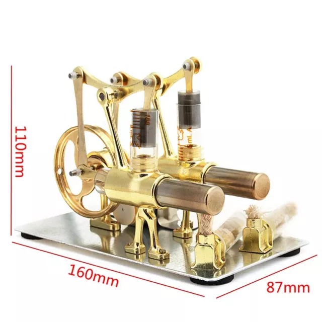 Unleash the Power of Science: Stirling Engine Miniature Model – Experience the 2