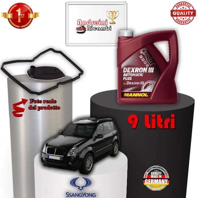 SERVICING AUTOMATIC TRANSMISSION And Oil Ssangyong Rexton 2.7 Xd I